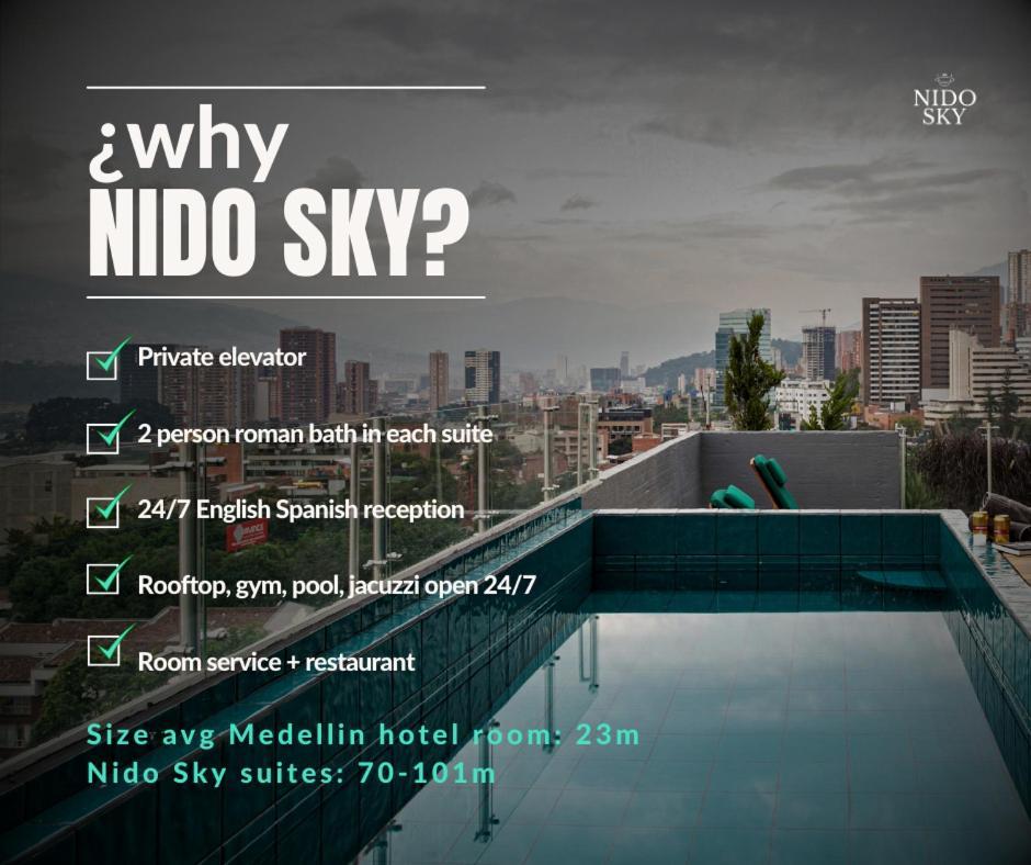 Aparthotel Nido Sky à Medellín Extérieur photo
